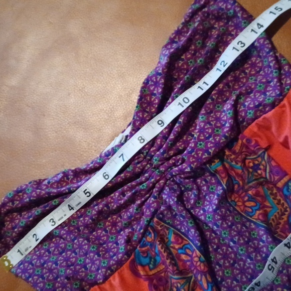 💙🌺Derek Heart Colorful Patterned Dress - Picture 6 of 11